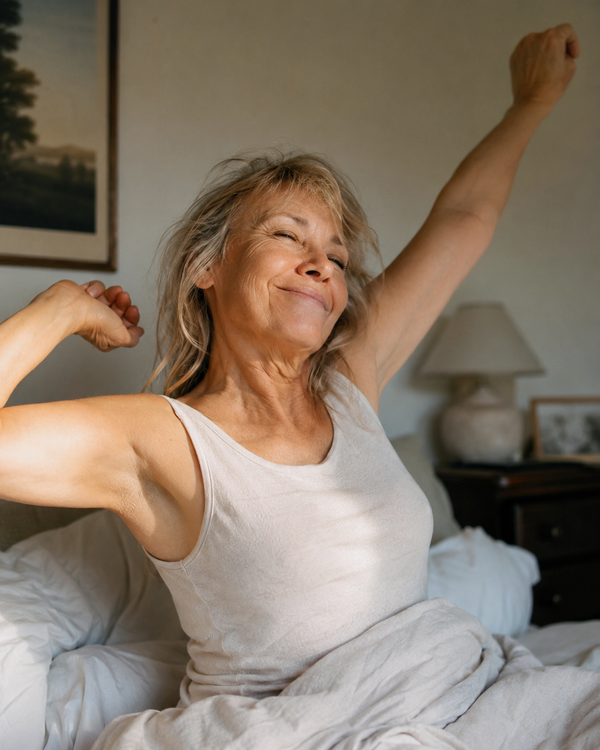 Waking up rested