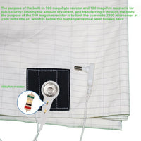 Grounding Sheet for Bed — Silver Earthing Sheet, UK Plug | OHM Sleep thumbnail 2